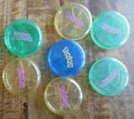Pokémon - doosjes = 7 stuks in 1 koop = diameter 8,5cm, Ophalen of Verzenden, Zo goed als nieuw