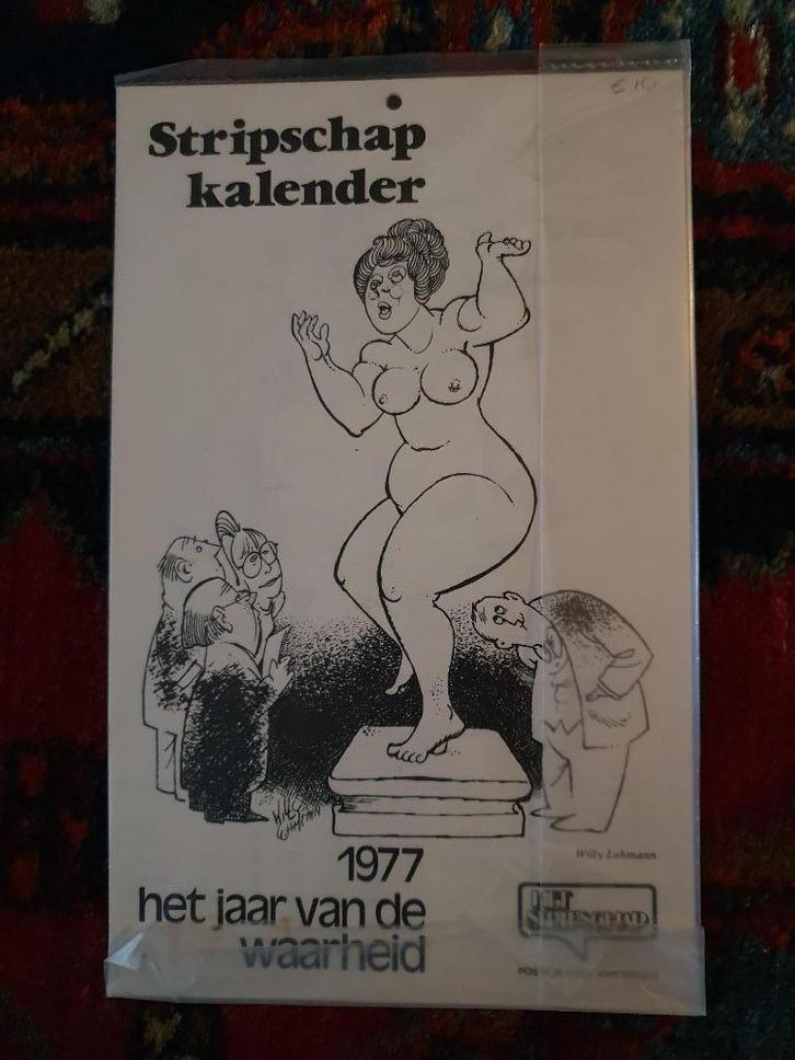 Stripschapkalender 1977, Boeken, Stripboeken, Zo goed als nieuw, Complete serie of reeks, Ophalen of Verzenden