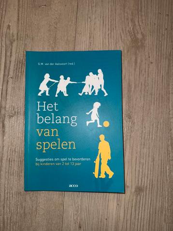 Het belang van spelen - G.M. van der Aalsvoort beschikbaar voor biedingen