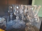 Set van 6 Poolse Kristallen Wijnglazen, Glas of Glazen, Ophalen of Verzenden, Overige stijlen, Glas