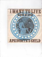 Single Aphrodite's Child - I want to live, Cd's en Dvd's, Vinyl Singles, Ophalen of Verzenden, Gebruikt, Dance