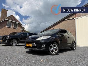 FORD FIESTA 1.25 TITANIUM BLACK AIRCO NW-APK.2026/NAP/NL-AUT beschikbaar voor biedingen