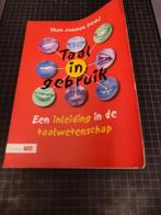 Taal in Gebruik - Inleiding in de taalwetenschap, Boeken, Studieboeken en Cursussen, Gelezen, Theo Janssen, Alpha, HBO