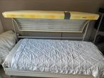 Zonnebank met bed en matras, Witgoed en Apparatuur, Zonnebanken en Gezichtsbruiners, Ophalen, Gebruikt, Zonnebank enkelzijdig