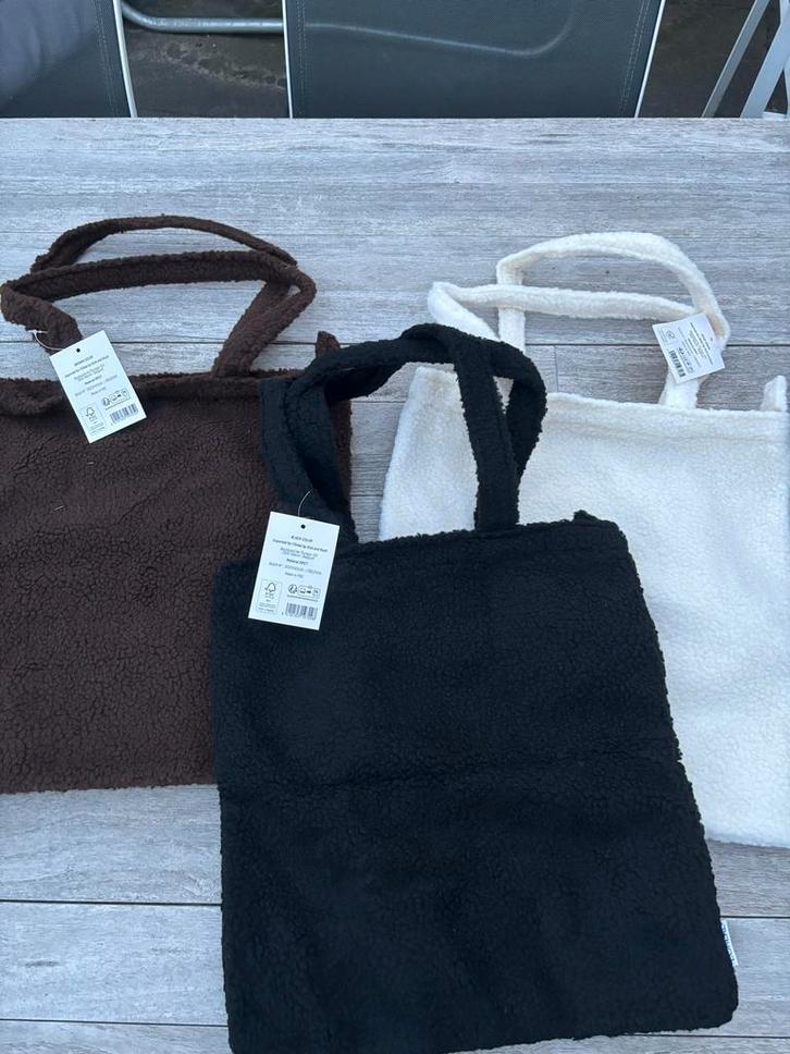 L'Oréal Teddy Shopper - Nieuw! 3 verschillende kleuren, Sieraden, Tassen en Uiterlijk, Tassen | Damestassen, Nieuw, Shopper, Zwart