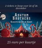 Tickets kerstcircus, Twee personen