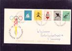 FDC E 26 Olympiade 1956 (77), Verzenden, Beschreven, Nederland