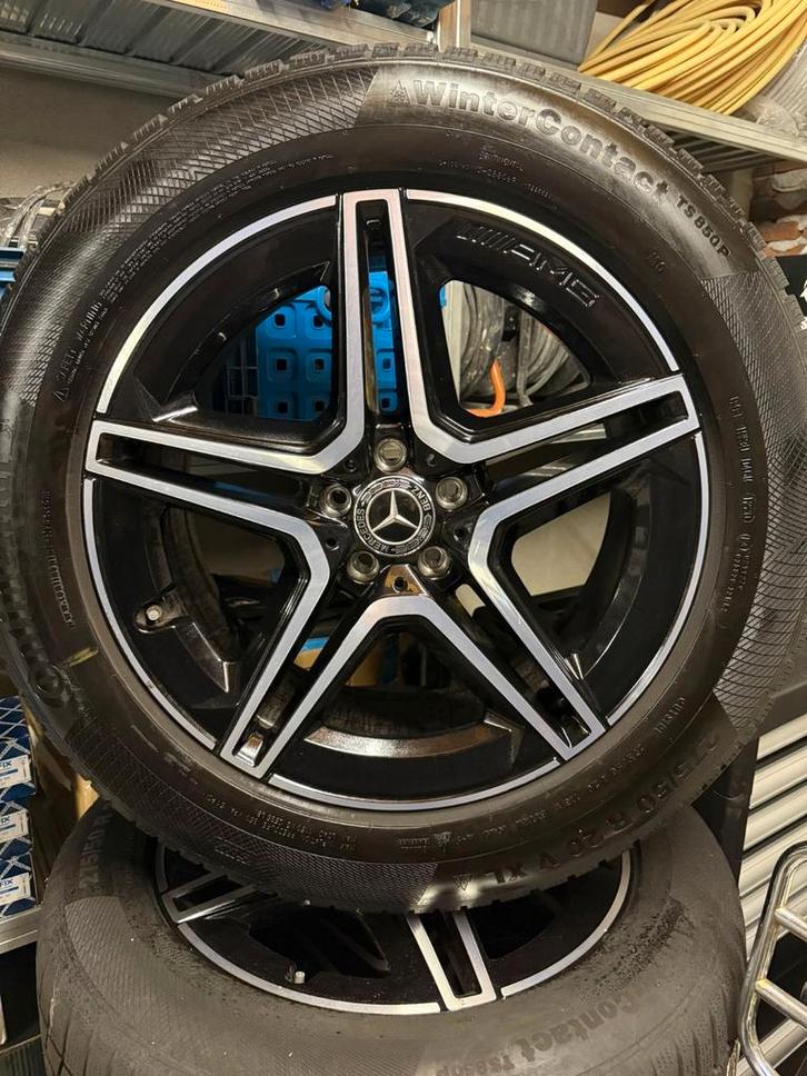 Mercedes-Benz GLE AMG Velgen met Winterbanden - GLE Klasse, Auto-onderdelen, Banden en Velgen, Banden en Velgen, Winterbanden