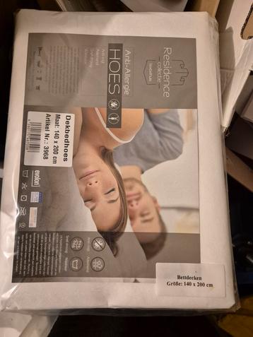 Nieuw Anti-allergie Dekbedhoes 140x200 - Wit beschikbaar voor biedingen