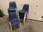 Kantine stoelen, Ophalen, Zo goed als nieuw, Kunststof, Vijf, Zes of meer stoelen