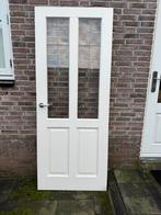 Te koop opdek glas in lood deur, Doe-het-zelf en Verbouw, Deuren en Horren, Ophalen, Binnendeur, 200 tot 215 cm, Glas