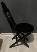 Vintage Italiaanse Design  stoel, Huis en Inrichting, Stoelen, Ophalen, Zwart, Zo goed als nieuw, Eén