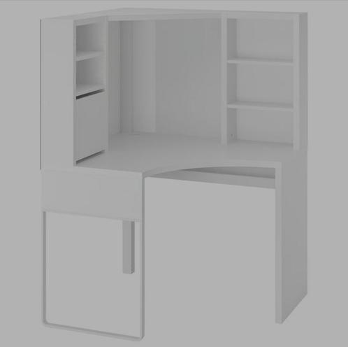 Hoekbureau Ikea (Micke), Huis en Inrichting, Bureaus, Zo goed als nieuw, Ophalen