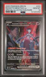 MewTwo EX PSA 10, Ophalen of Verzenden, Zo goed als nieuw, Losse kaart