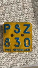 Verzekeringsplaatje 1982, Ophalen of Verzenden, Gebruikt, Overige typen, Overige merken