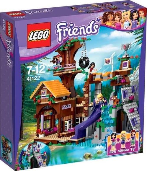 LEGO Friends Avonturenkamp Boomhuis - 41122, Kinderen en Baby's, Speelgoed | Duplo en Lego, Zo goed als nieuw, Lego, Complete set