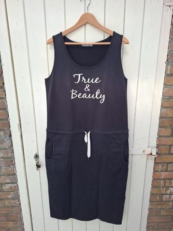Geisha donkerblauwe jurk, mt.XL, €30 beschikbaar voor biedingen