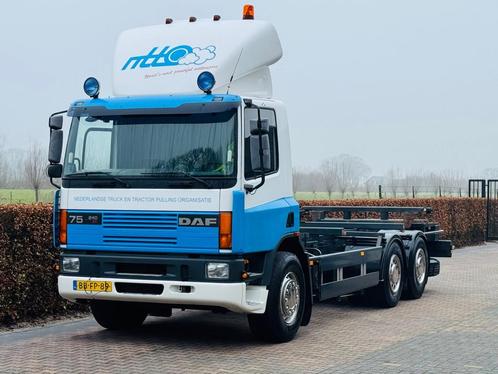 DAF CF-XF 75 240 ATI 6X2 40.885KM ! 10 Tyres!, Auto's, Vrachtwagens, Particulier, ABS, Elektrische ramen, Radio, DAF, Diesel, Euro 1