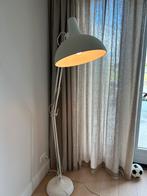 Witte Stalamp - Verstelbaar, Huis en Inrichting, Lampen | Vloerlampen, Ophalen, Zo goed als nieuw, Metaal, 150 tot 200 cm