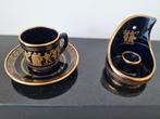 Neofitou Keramik, Grieks,24 k goud, hand made,, diep blauw, Ophalen of Verzenden, Zo goed als nieuw