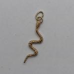 Gouden Slang Hanger 14K, Ophalen of Verzenden, Zo goed als nieuw, Goud, Goud