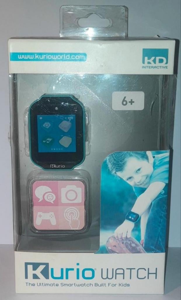 Kurio Smartwatch voor Kids NIEUW in de verpakking!, Ophalen of Verzenden, Nieuw, Blauw, Jongen of Meisje