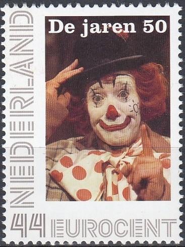 Nederland- Persoonlijke- Media- TV- Pipo de Clown -3- P, Ophalen of Verzenden, Na 1940, Postfris
