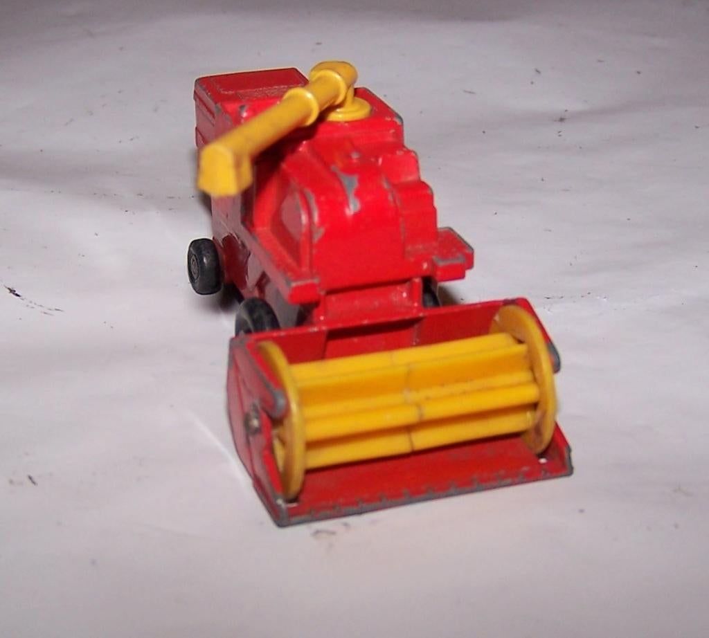 Vintage Matchbox Combine Harvester. Izgs., Ophalen of Verzenden, Nieuw, Tractor of Landbouw
