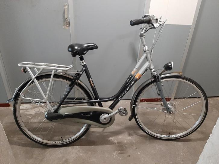 Gazelle Davos Damesfiets, Fietsen en Brommers, Fietsen | Dames | Damesfietsen, Gebruikt, Gazelle, Versnellingen, 53 tot 56 cm