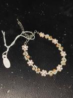 Handgemaakte Kralenarmband - Bloemen, Overige materialen, Nieuw, Ophalen of Verzenden, Roze