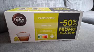 Promo pack cappuccino dolce gusto beschikbaar voor biedingen