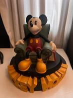 Vintage Mickey Mouse Beeld in Stoel - Disney Verzamelobject, Ophalen of Verzenden