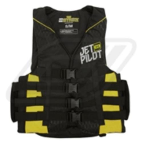 JETPILOT Strike 50N Nylon vest Yellow XXL/XXXL 40% KORTING!, Watersport en Boten, Watersportkleding, Nieuw, Reddingsvest of Zwemvest