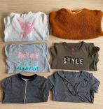 6-delig pakket hoodies/sweaters 134 oa WE, Meisje, Trui of Vest, Ophalen of Verzenden, Zo goed als nieuw
