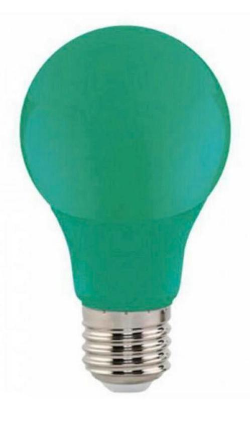 3x LED Lamp - Groen Gekleurd - E27 Fitting - 3W, Huis en Inrichting, Lampen | Losse lampen, Nieuw, Led-lamp, Minder dan 30 watt
