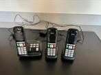 Gigaset A735a met 3 telefoons, Ophalen, Zo goed als nieuw