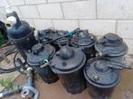 drukfilters grote modellen diverse opknappers 15 euro per st, Ophalen, Gebruikt, Vijverfilter