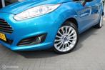 Ford Fiesta 1.0 EcoBoost Titanium X|101Pk|5Drs|Navi|Camera, Voorwielaandrijving, Gebruikt, Zwart, Blauw