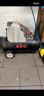 Te koop AEG COMPRESSOR, Doe-het-zelf en Verbouw, Compressors, Ophalen, Zo goed als nieuw, 6 tot 10 bar