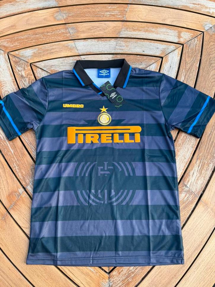 Inter Milan uit shirt 1997/1998, Sport en Fitness, Voetbal, Nieuw, Shirt, Maat L, Ophalen of Verzenden