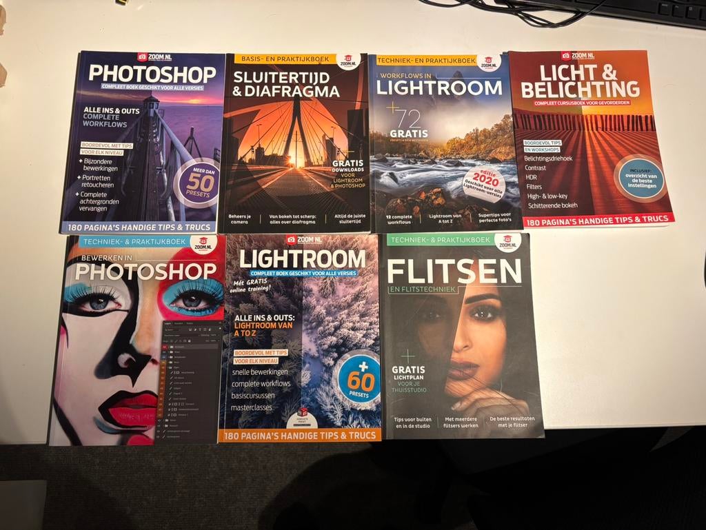 7x zoom academy boeken, zo goed als nieuw!, Ophalen of Verzenden, Beta, Zo goed als nieuw, Niet van toepassing