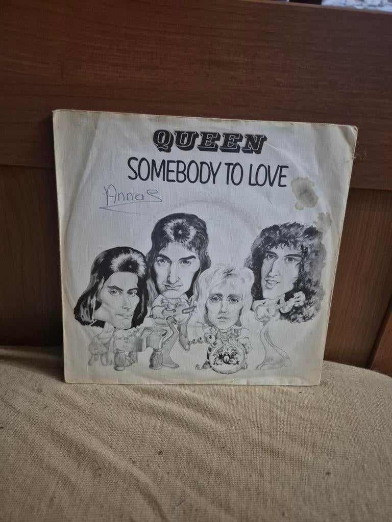 Queen - Somebody To Love Single, Ophalen of Verzenden, Gebruikt, Pop
