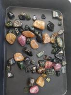 Lot met gepolijste toermalijn trommelstenen, Verzamelen, Mineralen en Fossielen, Ophalen of Verzenden, Mineraal