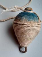 vintage houten tol oud speelgoed, Ophalen of Verzenden