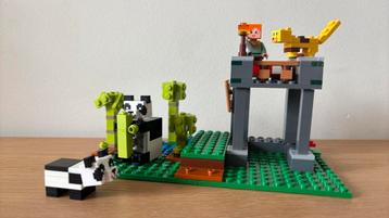 Lego - minecraft panda verblijf beschikbaar voor biedingen