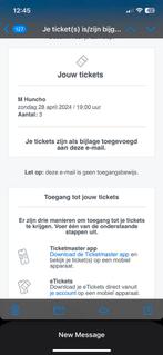 M Huncho - 28 april Melkweg Amsterdam - 3 tickets, Tickets en Kaartjes, Concerten | Pop, April, Drie personen of meer