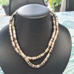 Zilverkleurige ketting, Ophalen of Verzenden, Gebruikt, Zilver, Overige materialen