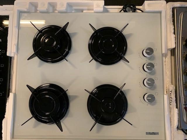 Kookplaat 4 pits leverbaar voor propaan of aardgas, Witgoed en Apparatuur, Kookplaten, Nieuw, Vrijstaand, Gas, 4 kookzones, Energieklasse A of zuiniger