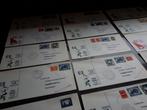 Mooie KLM eerste dag enveloppen te koop., Postzegels en Munten, Brieven en Enveloppen | Nederland, Ophalen of Verzenden