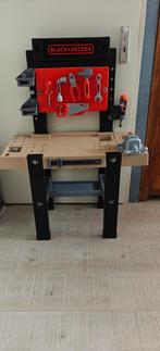 Smoby Black + Decker Werkbank - Speelgoed Gereedschap, Kinderen en Baby's, Speelgoed | Overig, Ophalen, Gebruikt, Jongen of Meisje